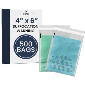 (20) 4x6 Suffocation Warning Bags